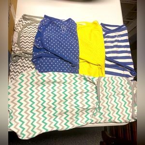Set of 5 SwaddleMe sleep sacks